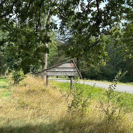 Ferienbutzen Harz Heikenberg, Bad Lauterberg Mit Schwimmbad Und Sauna Luaran gambar